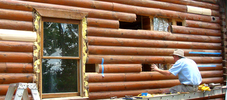 Log Home Repair Anderson County,  South Carolina